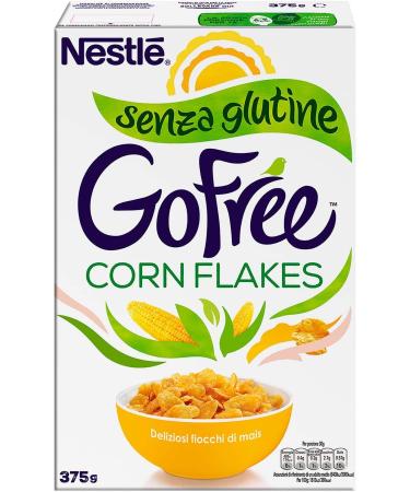 3x Nestl GO Free Corn Flakes glutenfree corn flakes cereal milk & yogurt 375 g