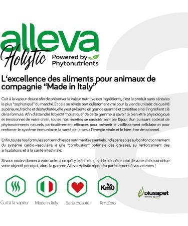 Alleva - Chicken & Duck Croquettes + Aloe Vera Holistic - Puppy/Junior Food - Mini - 2kg Bag of Croquettes - Buy Online on GoSupps.com