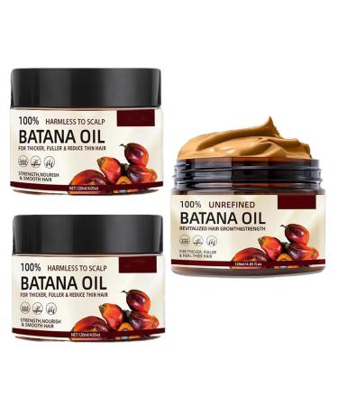 Batana Oil - Batana Anti-hair Loss Oil - Batana Oil for Hair Growth Repairs Damaged Hair Restores Hair Strength Prevents Hair Loss Eliminates Split Ends Makes Hair Thicker and Smoother (1)