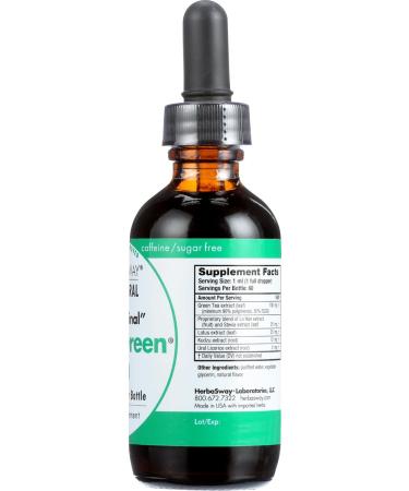 HerbaGreen Tea Original 2 Ounce Original 2 Fl Oz (Pack of 1) - Buy Online on GoSupps.com