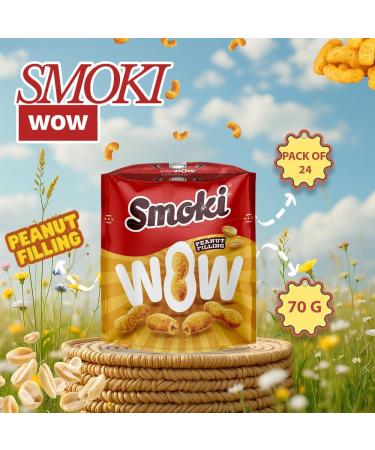 SMOKI Bo te go ter | Assortiment irr sistible de collations saines d'options faible teneur en calories riches en prot ines et v g taliennes | Cadeaux alimentaires parfaits collations et prix de - Buy Online on GoSupps.com