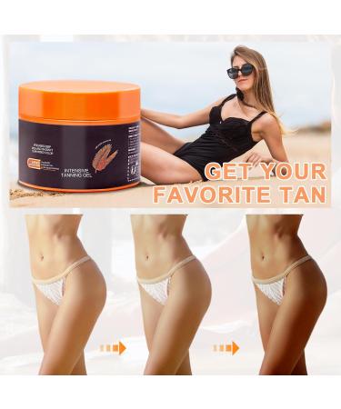 Intensive Tanning Gel Intensive Tanning Luxe Gel Tanning Gel for Indoor Tanning Beds Achieve a Natural Tan Skin Outdoor Sunlight 2024 New Tanning Cream Gel (1PC) - Buy Online on GoSupps.com
