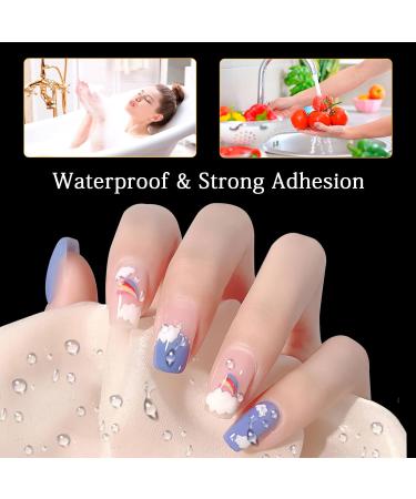 Nail Glue Pads - 480 Transparent Adhesive Pads for Press-On Nails | Nail Studio Manicure Accessories - Buy Online on GoSupps.com