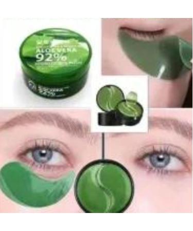Bamboo charcoal and Green Seaweed Collagen Under Eye Treatment Mask Under Eye Patches Under Eye Gel Pads Hyaluronic Acid Eye Masks for Puffy Eyes Reducing Dark Circles (Green Seaweed Eye Patches) - Buy Online on GoSupps.com