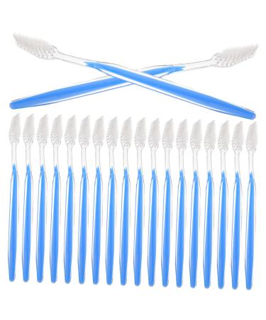 Buguuyo 50 pieces toothbrush with soft bristle toothbrush in travel grooves disposable toothbrushes accessories travel toothbrush travel toothbrush plastic dental equipment bulk goods travel