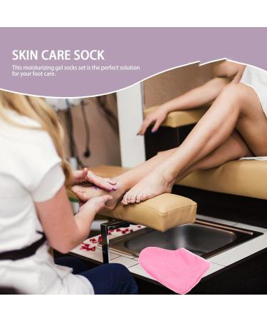 Beaupretty 2-Pack Moisturizing Gel Socks for Cracked Feet - Soft Foot Covers for Dry Skin Relief - Buy Online on GoSupps.com