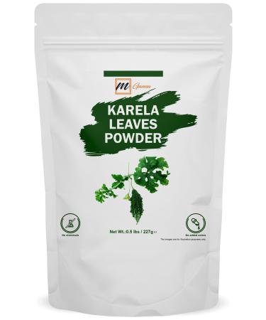 mGanna Karela leaves powder/Momordica Charantia/Bitter Melon for Holistic Wellness 0.5 lbs / 227 g