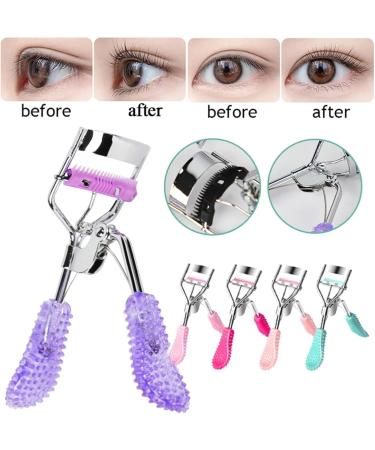 Eyelash Curler Women Eyelash Curler Clip Beauty Tool Lashes Makeup Eyelash Tweezers for Makeup Tools and Accessories (Color : Purple) - Buy Online on GoSupps.com
