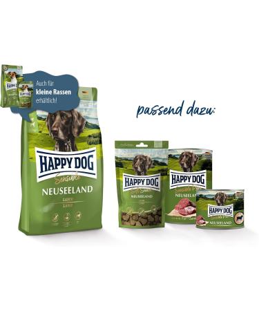 Happy Dog Supreme Sensible New Zealand Lamb 12.5kg - Premium Dry Dog Food for Sensitive Stomachs - Buy Online on GoSupps.com