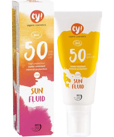 Eco Cosmetics Ey Sunspray SPF 50 Waterproof Pack of 1 (1 x 100ml) ey! 100 ml (1 pack)