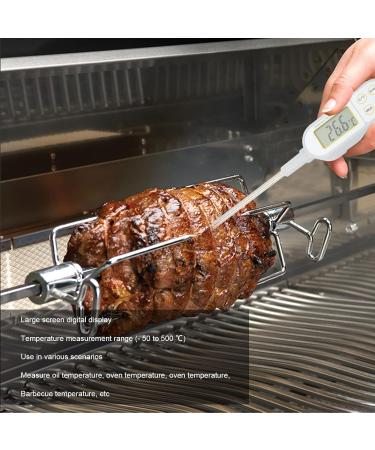 LANTRO JS IPX6 Waterproof Food Thermometer | Data Lockable Probe for Meat Grill & Oven | -50 to 500 C Temperature Range - Buy Online on GoSupps.com