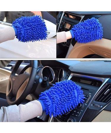 Dishwashing Gloves Double Sided Superfine Fiber Washable Gloves Care Cleaning Gloves Washing Bowls Gloves Tools 1 - Buy Online on GoSupps.com