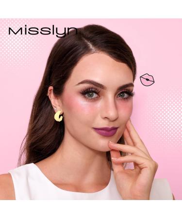  Misslyn Misslyn | Long-lasting high-shine lip gloss volumizing lipstick for full lips - Two-pack of lip gloss - Buy Online on GoSupps.com