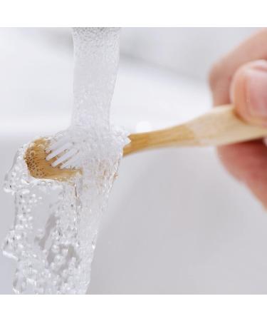 Relaxdays Bamboo Toothbrushes 24 Pack - Medium Bristle Vegan Sustainable & BPA-Free - Eco-Friendly Black Hand Toothbrushes - Buy Online on GoSupps.com