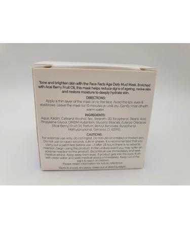 Vegan age defying mud mask 50ml - Buy Online on GoSupps.com