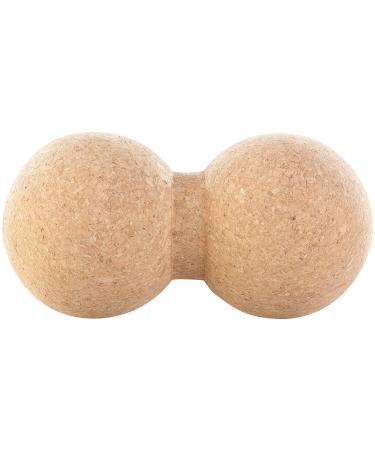 Newgen Medicals Massage double ball: massage duoball and fascia trainers for self-massage cork 8 cm (massage double ball fascia ball foot massage) - Buy Online on GoSupps.com