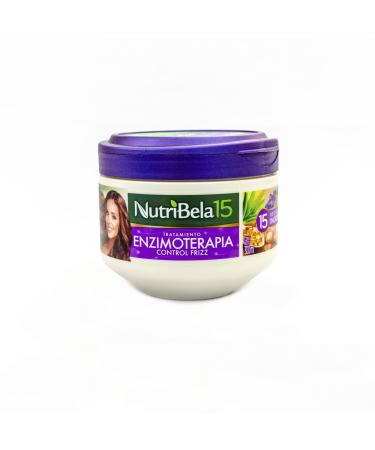 Tratamiento Capilar Enzimoterapia Control Frizz Nutribela15 Reconocidos Ingredientes | Frizz Control Enzymotherapy Hair Treatment 15 Ingredients Quala (Regular Size 10.01oz-300ml) 10.01 Ounce (Pack of 1)