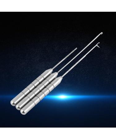 Yosoo Fishing Equipment Bait Needle Kit 3 in 1 Stainless Steel Fish Drilling Tackle Tool Set for Carp Bait Preparation - International Shipping Available - Buy Online on GoSupps.com