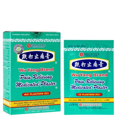 Wu Yang Pain Relieving Medicated Plaster External Analgesic by Solstice Medicine Company - Buy Online on GoSupps.com