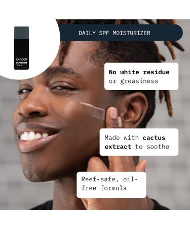 Cardon Cactus-Based Men's Skincare Set | Premium Korean Skincare for Sensitive Skin and Oily Skin | Water-based Face Moisturizer with SPF 30 Gentle Face Wash Repairing Night Cream with Vitamin E Set Day and Night Routine - Buy Online on GoSupps.com