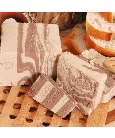 Premium Sesame Oil Halva with Cocoa 350G - Vegan Friendly Healthy Breakfast & Snack Energy Source Tahin Helvasi Kakao - Buy Online on GoSupps.com