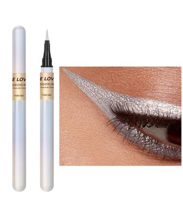 Ultra Fine Tip Eyeliner | Waterproof Matte Fine Tip Liquid Eyeliners - Long-Lasting Quick Drying Highly Pigmented Eye Liners for Women Halloween Eye Makeup All Eye Shapes Pettis 04#