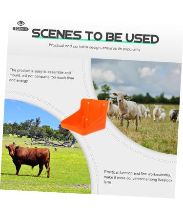 Beavorty 2pcs Cattle and Sheep Lick Brick Box Sheep Salt Holder Mineral Salt Block Holder Horse Salt Block Holder Salt Block Holder for Horses Sheep Feeder Suet Pp Animal Red - Buy Online on GoSupps.com
