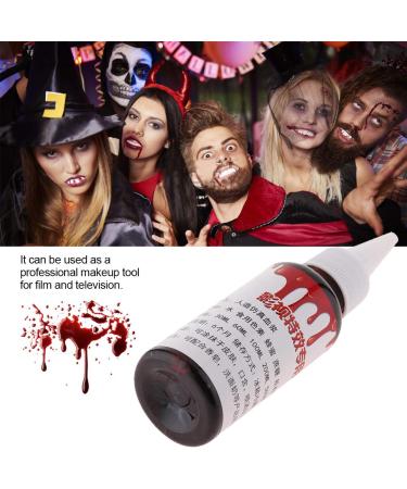 Professional Face Gel Paint Blood for Special Effects | 50ml Fake Blood Gel for Halloween Witches & Vampire Scars - Buy Online on GoSupps.com