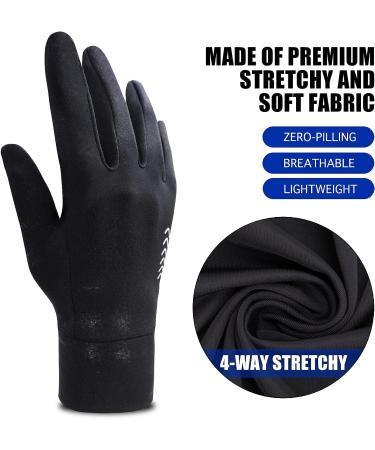 ATERCEL Winter Gloves | Updated Touch Screen, Waterproof, Warm for Men & Women - Perfect for Running, Cycling, Driving & Working | Black, Medium - Buy Online on GoSupps.com