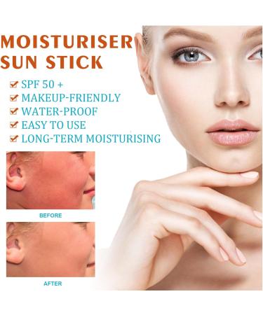 Mikabila (01)20g Sunscreen SPF 50 Sunscreen for Face and Body Moisturizing Sun Cream for Sensitive Skin UVA&UVB Protection Daily Hydrating Sunscreen Sun Protect & Moisture Sun Cream - Buy Online on GoSupps.com