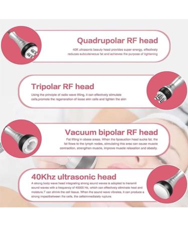 BCBKD 40K Slimming Device Anti Cellulite Device: 4 in 1 Lipocavitation Radiofrequency Face and Full Body Slimming and Firming Massager - Buy Online on GoSupps.com