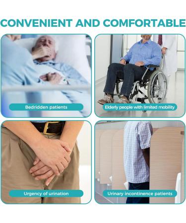 Buy Wearable Urinary Drainage Bag System for Men - Reusable Urine Collection Bag (2000 ML + 2x1000 ML) for Elderly & Bedridden Patients - International Shipping Available - Buy Online on GoSupps.com