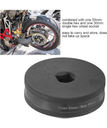 Zengshy Wheel Nut Socket Upgraded 55mm+30mm Wheel Nut Socket Tool Convenient & Reliable Repair Tool for Motorcycles for 1098 1198 1199S Durable - Buy Online on GoSupps.com