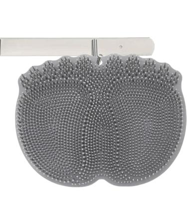 Shower Foot Scrubber - Foot Care for Men & Women Massages Feet Without Bending for Foot Circulation Soothing Tired Feet Dobooo Grey - Buy Online on GoSupps.com