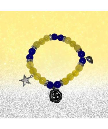 Oralgos Adjustable Magnetic Heart Wristband Set for Couples - Fashionable Pearl & Star Design - Perfect Gift - Buy Online on GoSupps.com