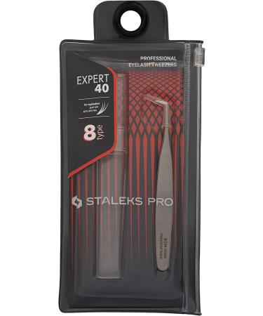 Buy Staleks Precision Tool Tweezers for Eyelash Extensions | Volume Technique Expert 40/88 Type 8 - International Shipping Available - Buy Online on GoSupps.com