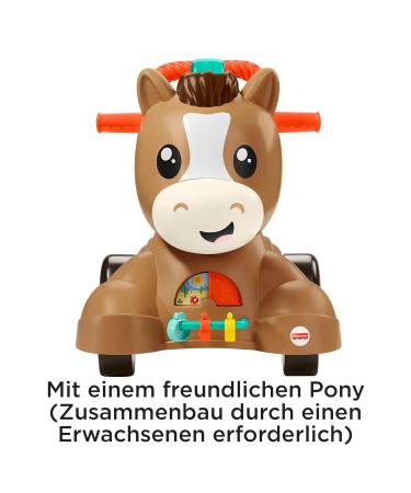 Fisher-Price GTW26 Hopp Hopp Pony Ride-On Vehicle - Best International Shipping & Fun for Kids! - Buy Online on GoSupps.com