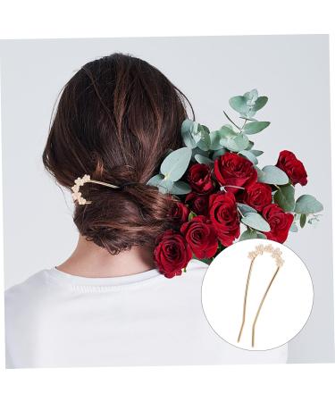 Healeved Pearl Hairpin Hair Jewelry Hair Clips Hair Pins Hair Accessories Hair Bun Sticks Hair Stick for Buns Hair Stick for Women Hair Stick Hairpin for Women Imitation Pearls - Buy Online on GoSupps.com