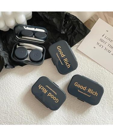 Bedartent Portable Contact Lens Containers - 4-Pack Travel Kit with Tweezers | Ideal for Outdoor Use in Various Colors - Buy Online on GoSupps.com