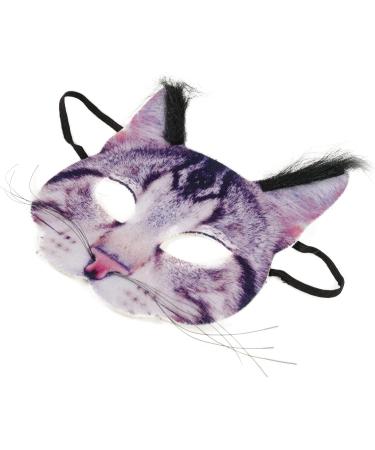 Rappa 160095 Lifelike Cat Mask - Realistic Animal Carnival Costume Accessory for Kids & Adults - Buy Online on GoSupps.com