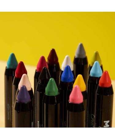 Moon Creations Purple Body/Face Crayon Set - 3.5g Face and Body Makeup for Creative Looks | International Shipping Available - Buy Online on GoSupps.com