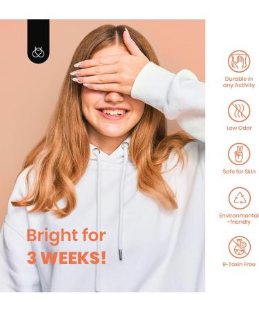 Beetles Nude Pink Glitter Gel Nail Polish 15ml - Delicate Ballet Gel Polish | Soak Off UV Led Light | Nail Art DIY Salon Home Manicure | Gift for Girl Women - Buy Online on GoSupps.com