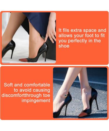 Adjustable Toe Filler Inserts for Loose Shoes - Wllhyf 2 Pairs Orange Shoe Pads for Men & Women - Buy Online on GoSupps.com