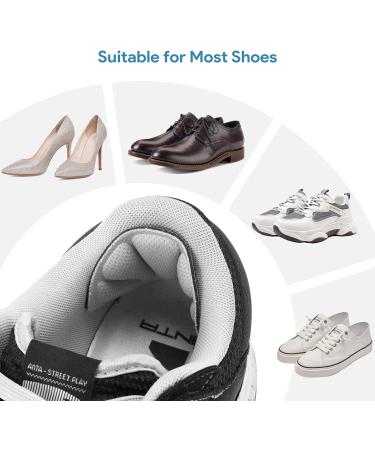 Clundoo 8-Piece Heel Cushion Set - Self-Adhesive Shoe Cushions for Big Shoes Heel Protection & Anti-Slip Inserts - Buy Online on GoSupps.com