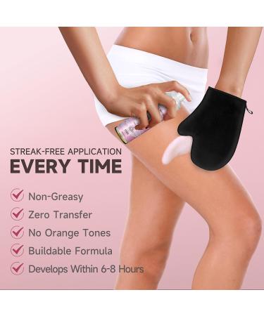 Self Tanner Mousse - 30X Clear Bronzer & 14-Day Long Lasting Tan | Lightweight Foam with Aloe Vera & Coconut - International Shipping Available - Buy Online on GoSupps.com