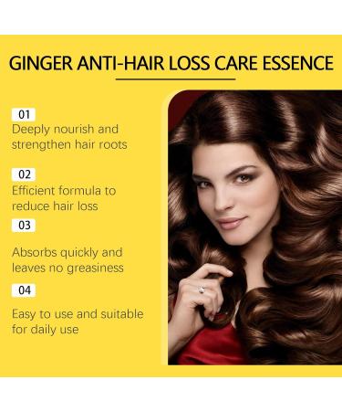 Shantou Youjia 2pcs Ginger Hair Growth Oil Ginger Hair Growth Oil Ginger Essential Hair Oil AntiHair Loss Ginger Serum Hair Restoration Ginger Serum Hair Loss and Hair Thinning Treatment - Buy Online on GoSupps.com