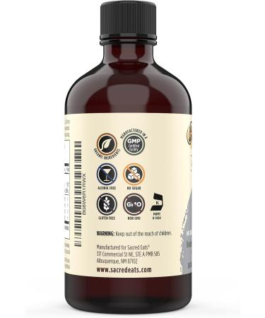 Organic Liquid Zinc with Elderberry & Echinacea | Immune Support Supplement for Adults & Kids | Non-GMO, Alcohol & Gluten-Free | 4oz - Buy Online on GoSupps.com