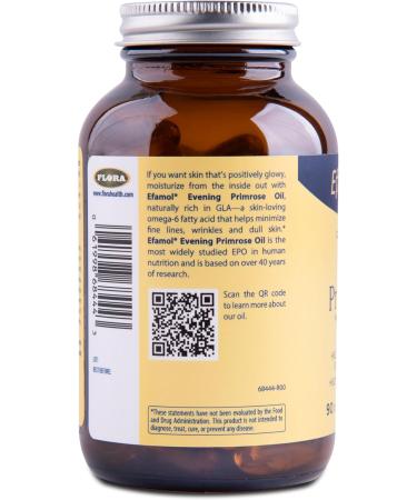 Efamol Pure Evening Primrose Oil - Natural Skin Supplement - Aids with Skin Firmness Hydration Wrinkles & Smoothness - with Omega-6 GLA - 90 Softgels 90 Count (Pack of 1) - Buy Online on GoSupps.com
