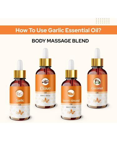 Crysalis Garlic (Allium Sativum) 100% Pure & Natural Undiluted Essential Oil Organic Standard/Steam Distilled Oil for Skin & Hair Body Nail Care DIY Cosmetics -30ML with Dropper External Use Only - Buy Online on GoSupps.com