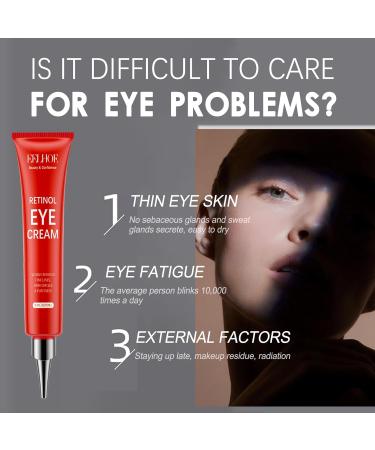Retinol Eye Cream Coffee Eye Cream Anti Aging Firming Eye Cream for Retinol and Coffee Extract Anti Wrinkle Eye Cream with Fade Fine Lines Prevent Aging and Wrinkle Eye Cream for All Skin Types. - Buy Online on GoSupps.com